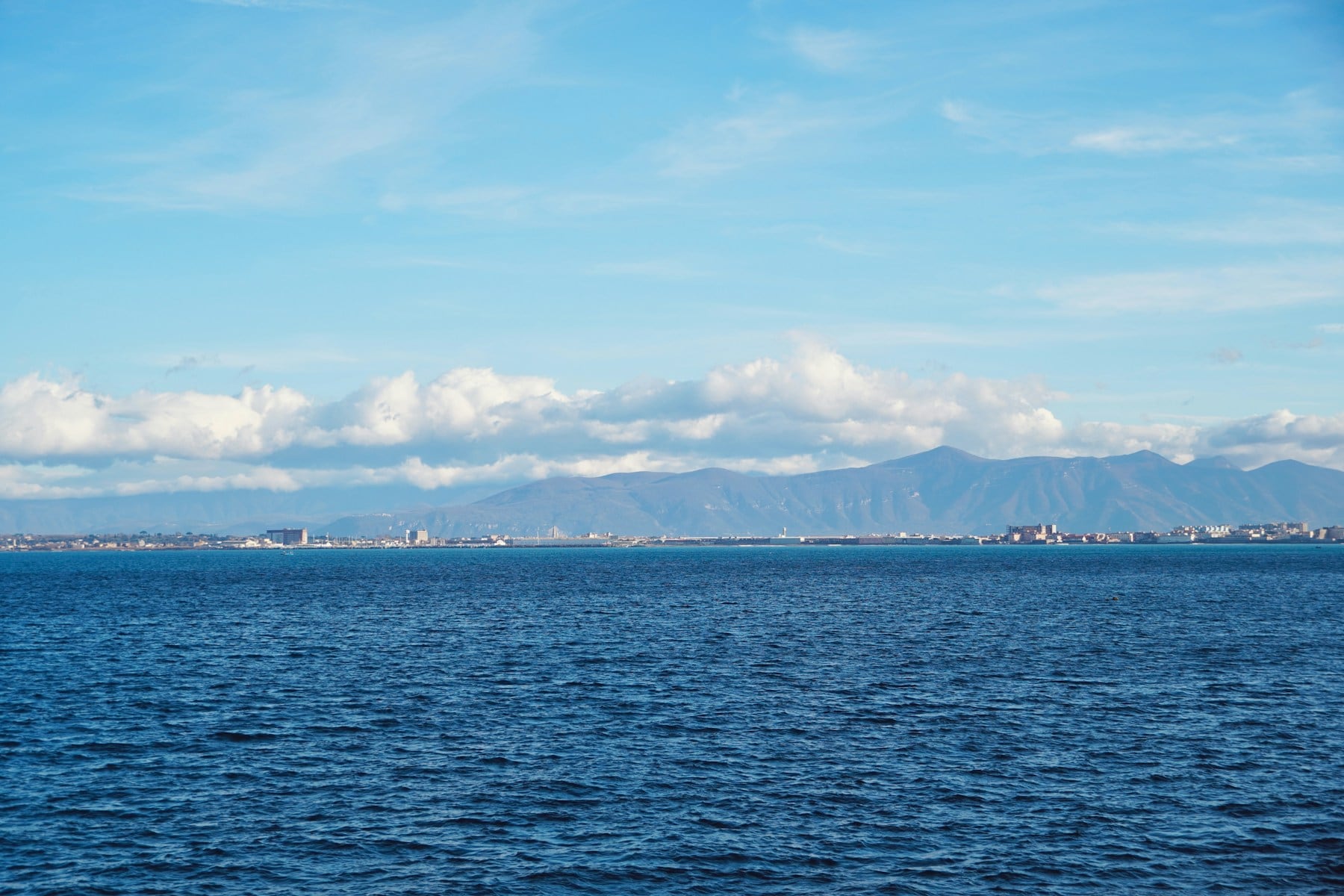 Sea wind.